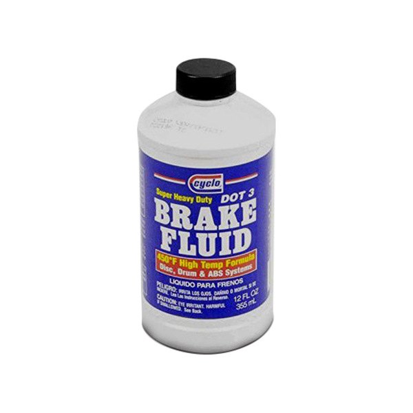 DOT 3 BRAKE FLUID 12 OUNCE image 0