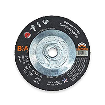 GRINDING DISCS DEPRESSED CENTER image 0