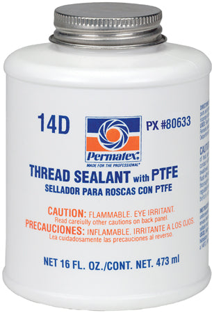 THREAD SEALANT 16 OUNCE BRUSH TOP image 0
