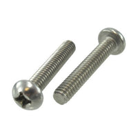 STAINLESS STEEL PHILLIPS ROUND HEAD MACHINE SCREWS (304) image 0