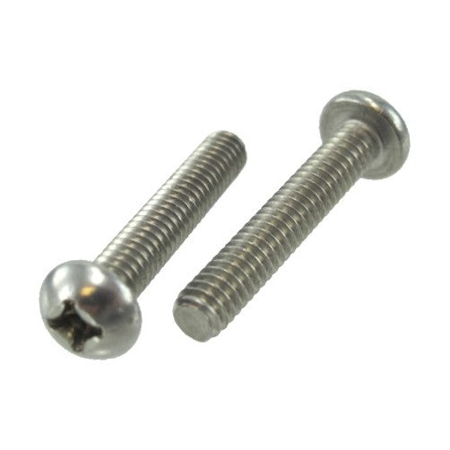 STAINLESS STEEL PHILLIPS ROUND HEAD MACHINE SCREWS (304) image 0