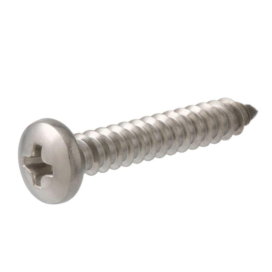 PHILLIPS PAN HEAD SHEET METAL SCREWS PLATED image 0