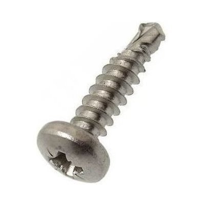 PHILLIPS PAN HEAD TEK SCREWS PLATED image 0