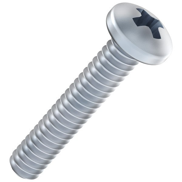 PHILLIPS PAN HEAD MACHINE SCREWS PLATED image 0