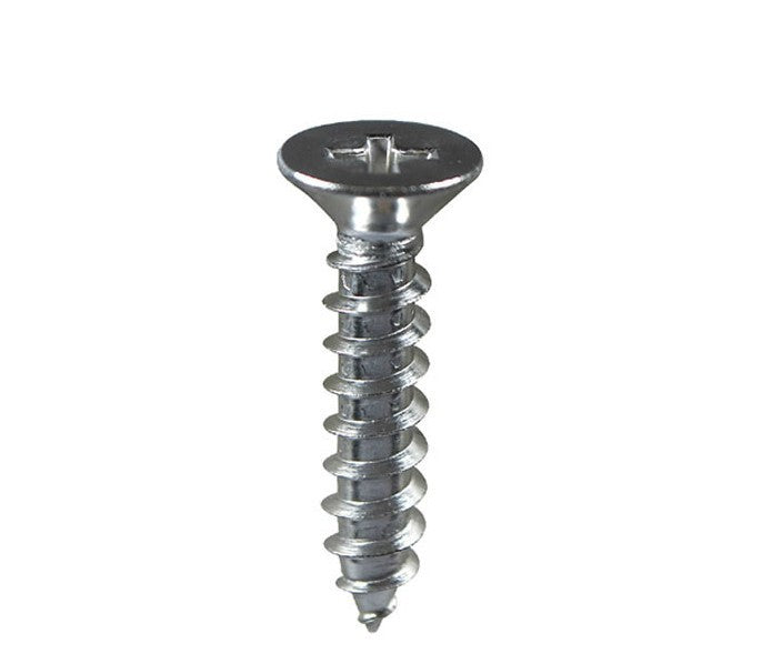 STAINLESS STEEL PHILLIPS FLAT HEAD SHEET METAL SCREWS (304) image 0