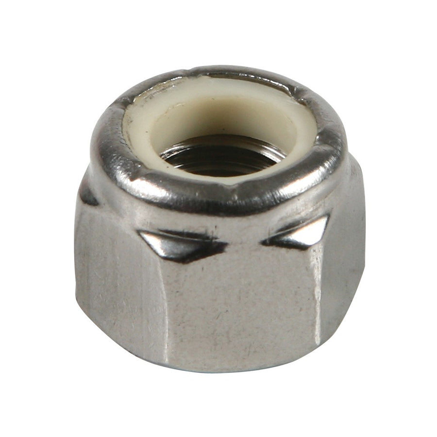 GRADE 5 HEX NYLON STOP NUTS - SAE image 0