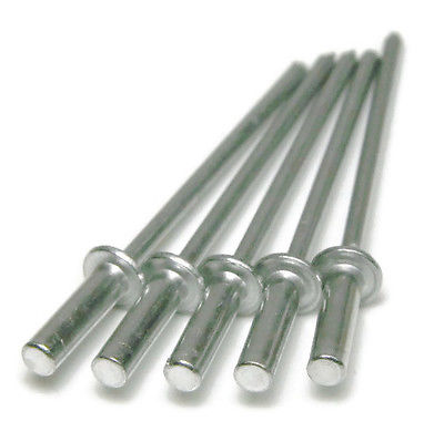RIVETS - ALUMINUM RIVET / PLATED STEEL MANDREL (CLOSED END 5056) image 0