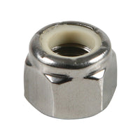 GRADE 5 HEX NYLON STOP NUTS - USS image 0