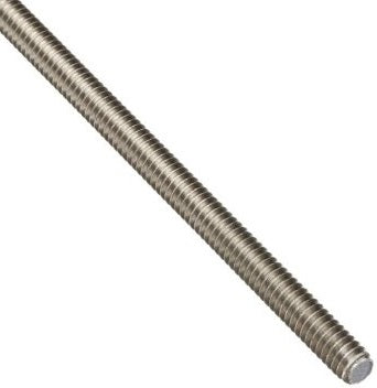 THREADED ROD STAINLESS STEEL 3FT USS image 0