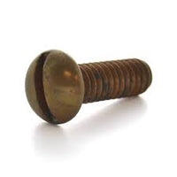 SILICON BRONZE ROUND HEAD MACHINE SCREW image 0