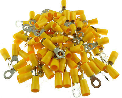 WIRE TERMINALS 4 GAUGE VINYL image 0