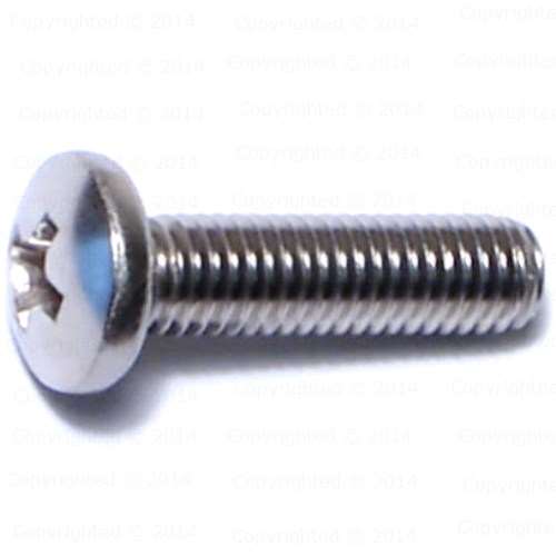 STAINLESS STEEL PHILLIPS PAN HEAD MACHINE SCREWS (304) image 0
