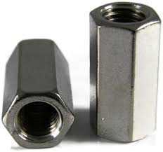 ROD COUPLING NUTS PLATED USS image 0