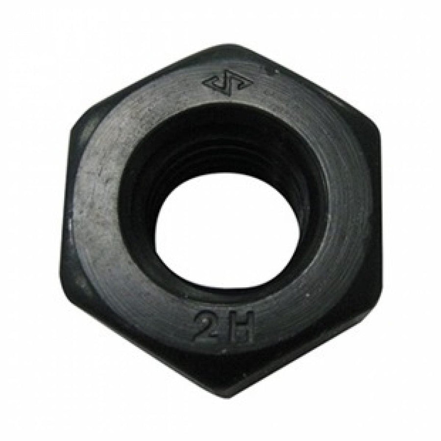 GRADE 5 2H HEAVY HEX NUT BLACK image 0