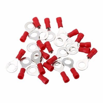 WIRE TERMINALS 22-18 GAUGE VINYL (RED) image 0