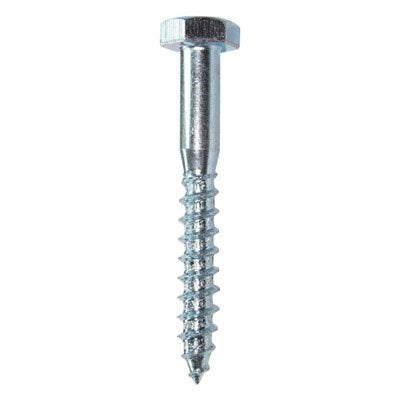 HEX HEAD LAG SCREWS PLATED image 0