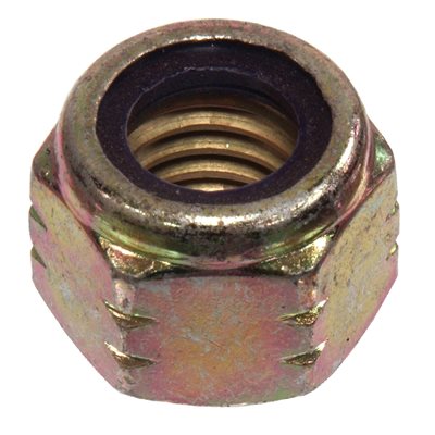 GRADE 8 HEX NYLON STOP NUTS - SAE image 0
