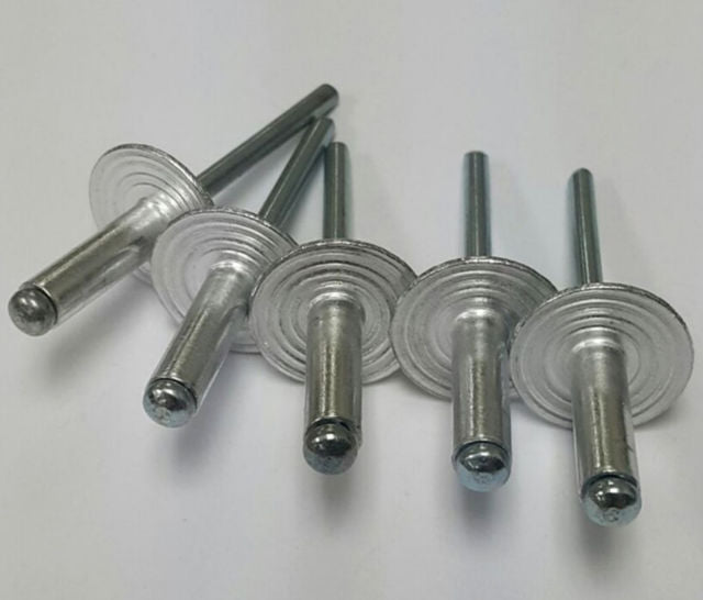 RIVETS - ALUMINUM RIVET / ALUMINUM MANDREL (LARGE FLANGE) image 0