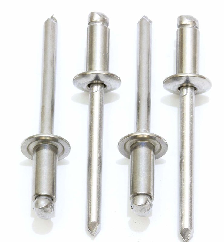 RIVETS - ALUMINUM RIVET / ALUMINUM MANDREL (BUTTON HEAD) image 0