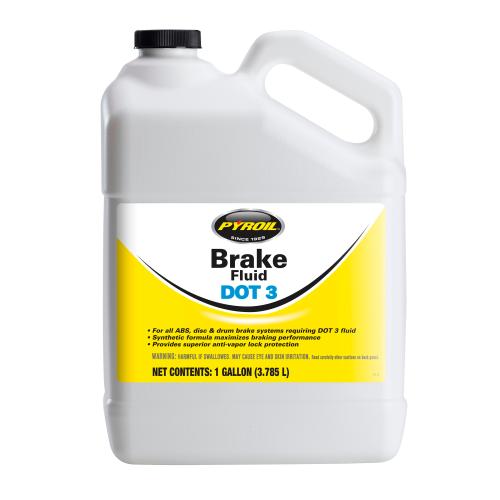 DOT 3 BRAKE FLUID GALLON image 0